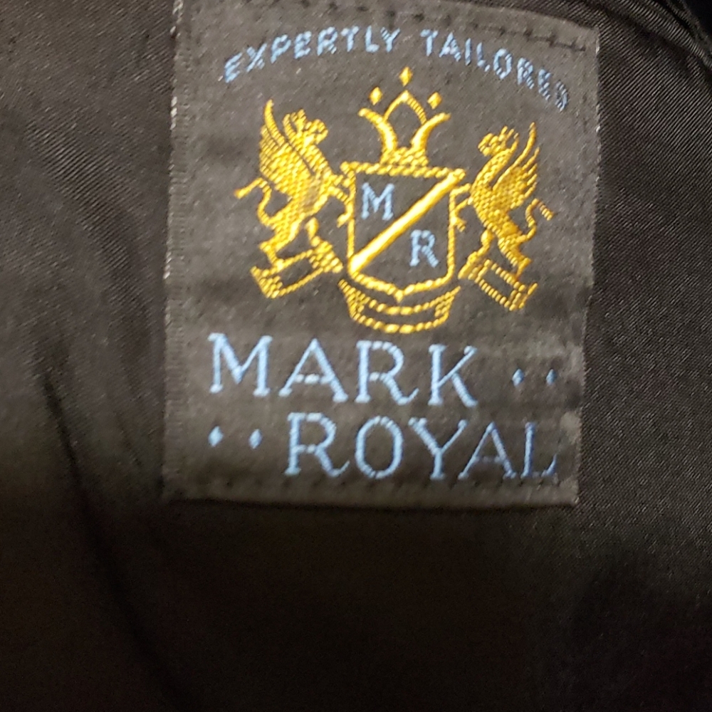 MARK ROYAL BLACK STRIPE SPORT JACKET - Picture 11 of 16